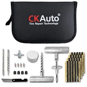 CKAuto Universal Tire Repair Kit - 36 Pieces