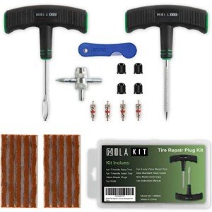 Compact 23-Piece Tire Repair Kit for 4WD