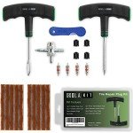 Compact 23-Piece Tire Repair Kit for 4WD