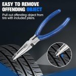 35-Piece Universal Tire Repair Kit for All Vehicles