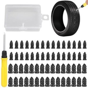 60-Piece Tire Plug Kit for Fast Repairs