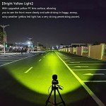 Yellow 3-Inch LED Pod Lights for 4WD
