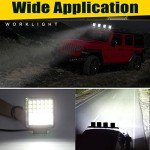 10PCS 4" Waterproof LED Light Pods for Off-Road