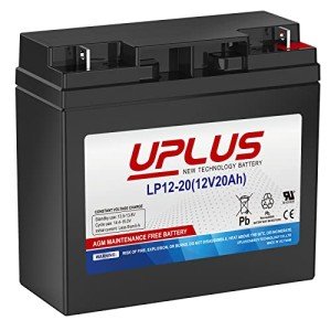 UPLUS 12V 20Ah AGM Deep Cycle Battery