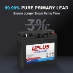 UPLUS 12V 20Ah AGM Deep Cycle Battery