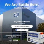 Battle Born 12V 270Ah Lithium-Ion Deep Cycle Battery