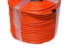 100m UHMWPE Synthetic Winch Rope - Orange
