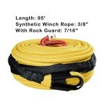 Synthetic Winch Rope with Wireless Remote Control