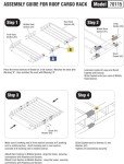 MaxxHaul Steel Roof Rack for SUVs and Trucks