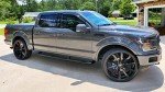 Koko Kuture Kapan 26" Gloss Black Wheels Set
