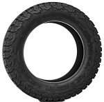 20" Satin Black Snowflake Rims with A/T Tires Set