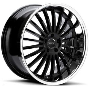 XIX X59 Staggered 22" Gloss Black Rims