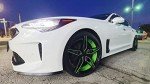 AC Wheels AC01 20" Gloss Black Lime Green Rims