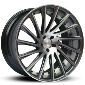 Road Force RF16 Staggered 22" Gunmetal Rims