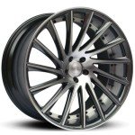 Road Force RF16 Staggered 22" Gunmetal Rims