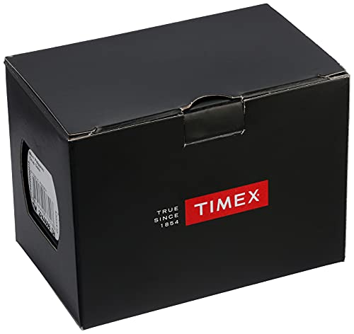 Timex Women's Black Leather Strap Watch T21912 Cavatina