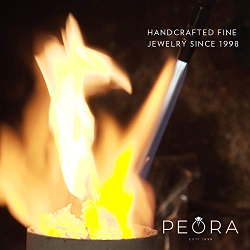 Men's Tribal Cross Pendant with Black Enamel, Two-Tone