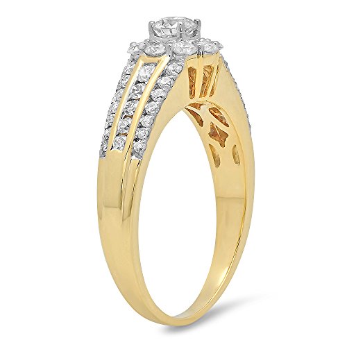 Dazzlingrock Collection 1.25 CTW Round Diamond Bridal Ring