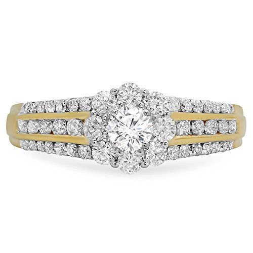 Dazzlingrock Collection 1.25 CTW Round Diamond Bridal Ring