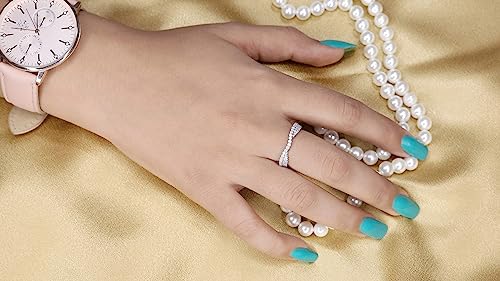 White Diamond Contour Wedding Band in 14K Gold