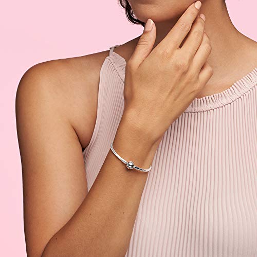 PANDORA Smooth Silver Clasp Bracelet
