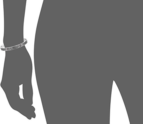 Alex and Ani Fortune's Favor Cuff Rafaelian Silver Bangle Bracelet