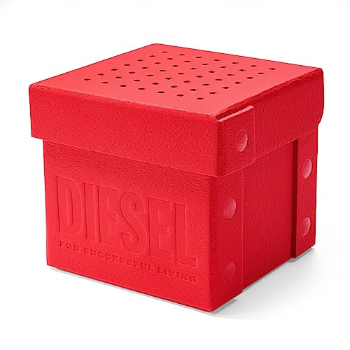 White Diesel Double Down Silicone Men's Watch DZ1436