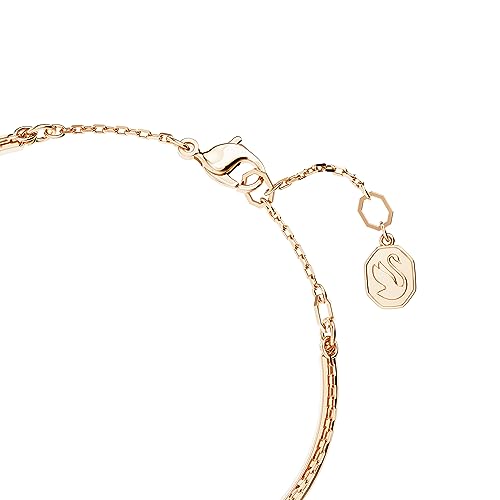 SWAROVSKI Luna bangle, Moon, Multicolored, Rose gold-tone Finished