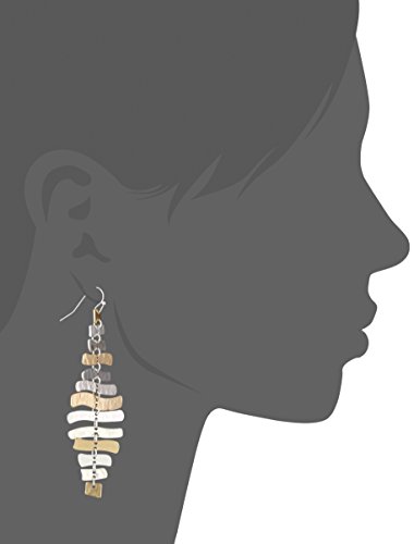 Prisma Two-Tone Sculptural Drop Earrings by Robert Lee Morris
