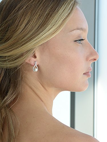 Embellished Pearl Drop Earrings for Brides, Weddings, Gifts