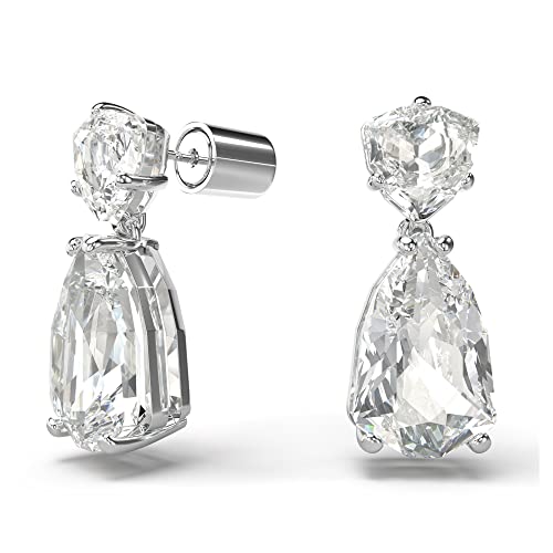 Swarovski Mesmera Drop Earrings with Large Clear Stones
