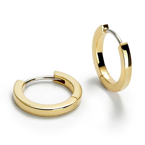 Ana Luisa 14K Gold Huggie Hoop Earrings - Stylish & Hypoallergenic