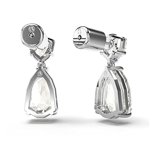 Swarovski Mesmera Drop Earrings with Large Clear Stones