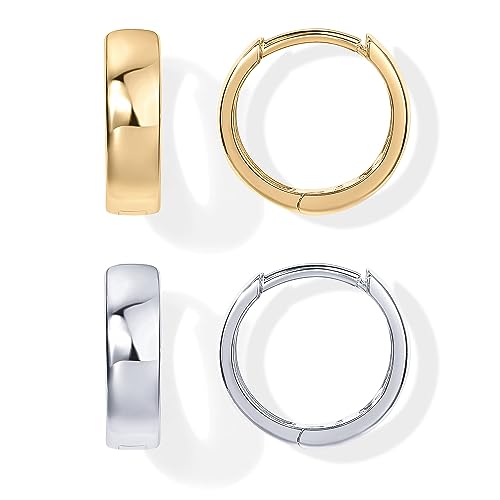 PAVOI 14K Gold Plated Mini Huggie Hoop Earrings