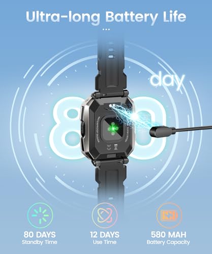 Men's Smart Watch - HD Display, Long Battery Life, IP68 Waterproof, Bluetooth Call