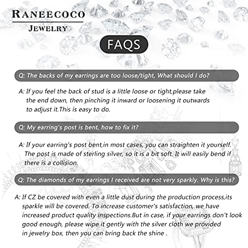 18K Gold Plated Princess Cut CZ Stud Earrings