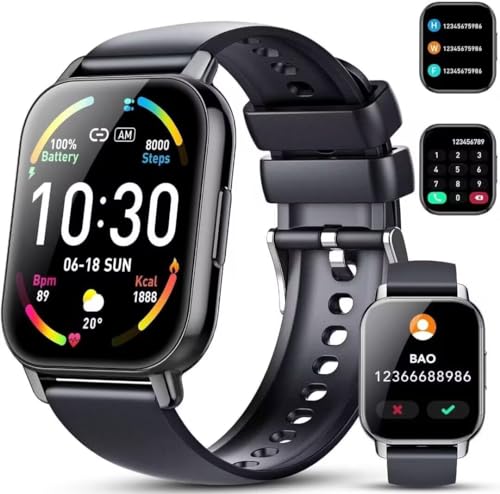 Hoxe Smart Watch: Answer Calls, IP68 Waterproof, Heart Rate