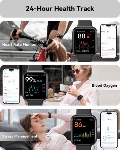 ENOMIR Smart Watch with Alexa, Fitness & Heart Rate