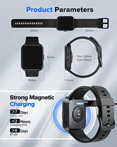 ENOMIR Smart Watch with Alexa, Fitness & Heart Rate