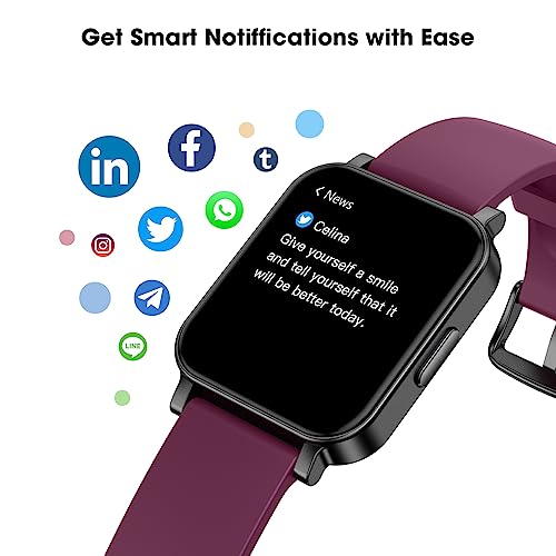 EURANS Smart Watch 41mm Touchscreen Fitness Tracker Watch