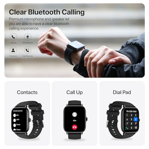 Dainlin Smart Watch - Fitness Tracker with 116 Modes