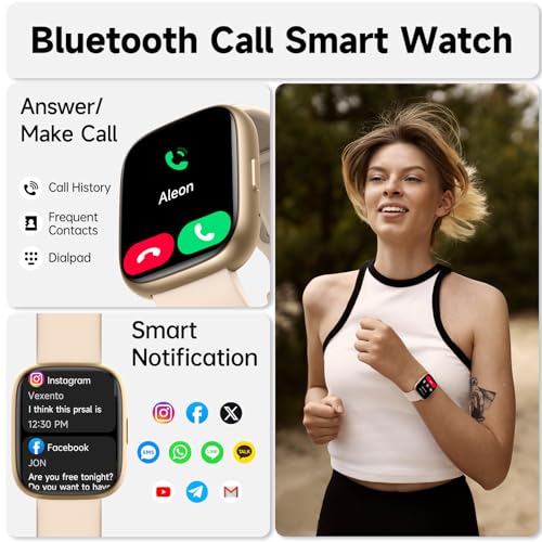 Alexa Built-in Smartwatch, Fitness Tracker, IP68 Waterproof