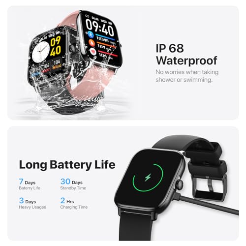 Dainlin Smart Watch - Fitness Tracker with 116 Modes