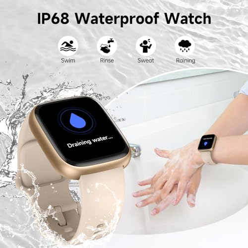 Alexa Built-in Smartwatch, Fitness Tracker, IP68 Waterproof