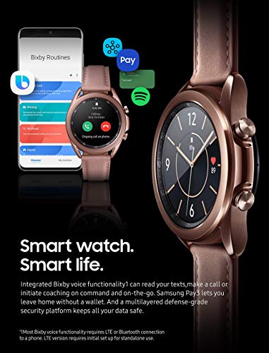 Mystic Bronze Samsung Galaxy Watch 3 (41mm, GPS, Bluetooth)