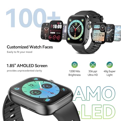 Unisex Smart Watch with GPS, Alexa, Heart Rate Tracker