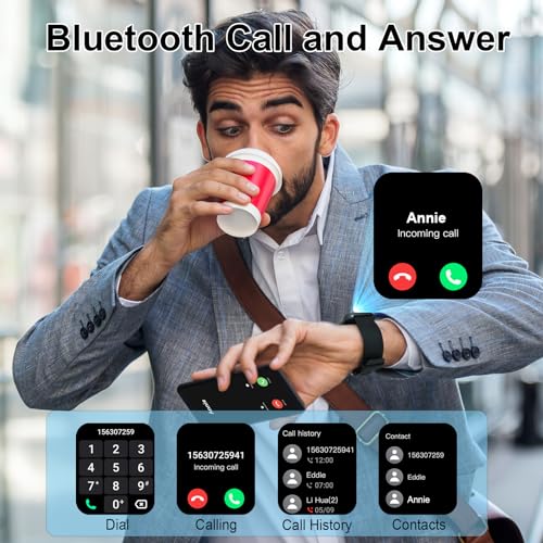 Smart Watch with Calls, Fitness Tracker, Heart Rate