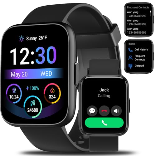 Unisex Smartwatch - Calls, AI Assistant, Fitness Tracker