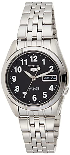 Sieko Men's Stainless Steel Analog Watch with Black Dial