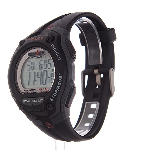 Timex Men's Ironman Classic 30 Black/Gray/Red Watch